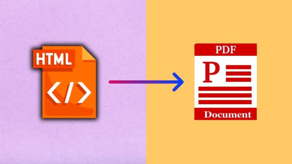 Seamless HTML to PDF conversion for secure, consistent, and easily shareable documents.