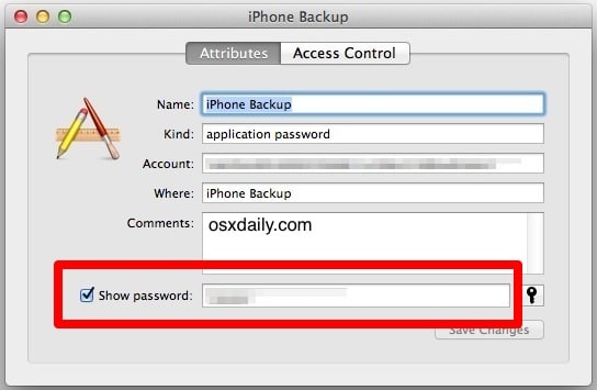 reset iphone backup password